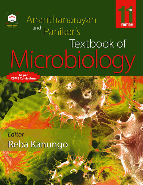 Ananthanarayan and Paniker's Textbook of Microbiology (Eleventh Edition) Paperback