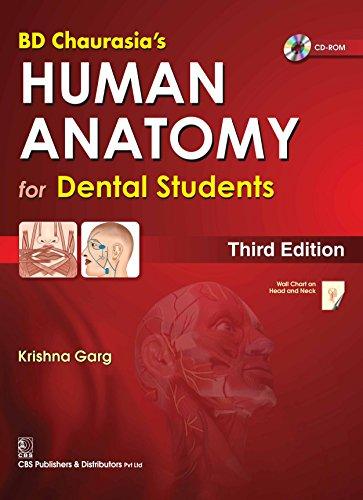 Bd Chaurasias Human Anatomy for Dental Students 3Ed (With Cd and Wall Chart) Paperback 